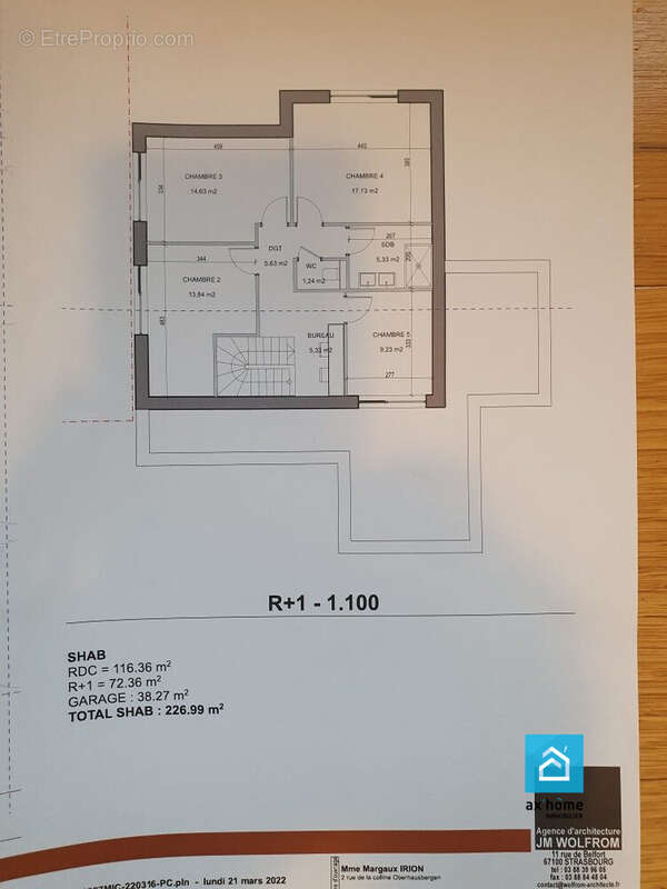 Terrain à OBERHAUSBERGEN