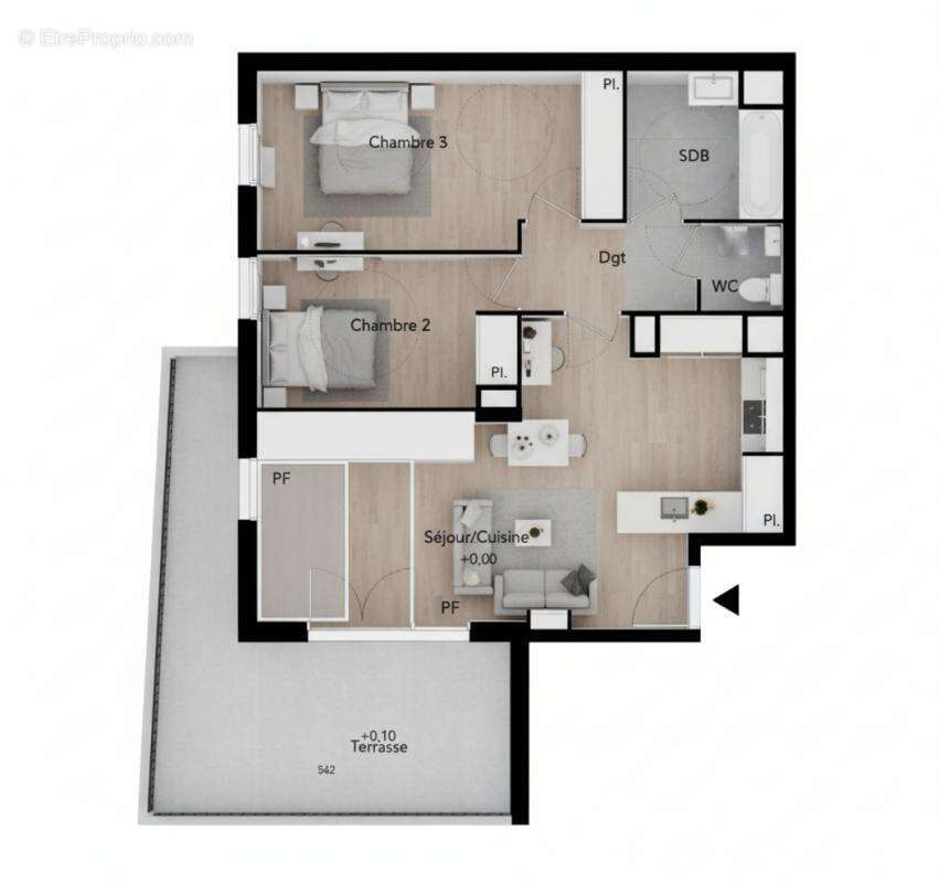 Appartement à BEZIERS