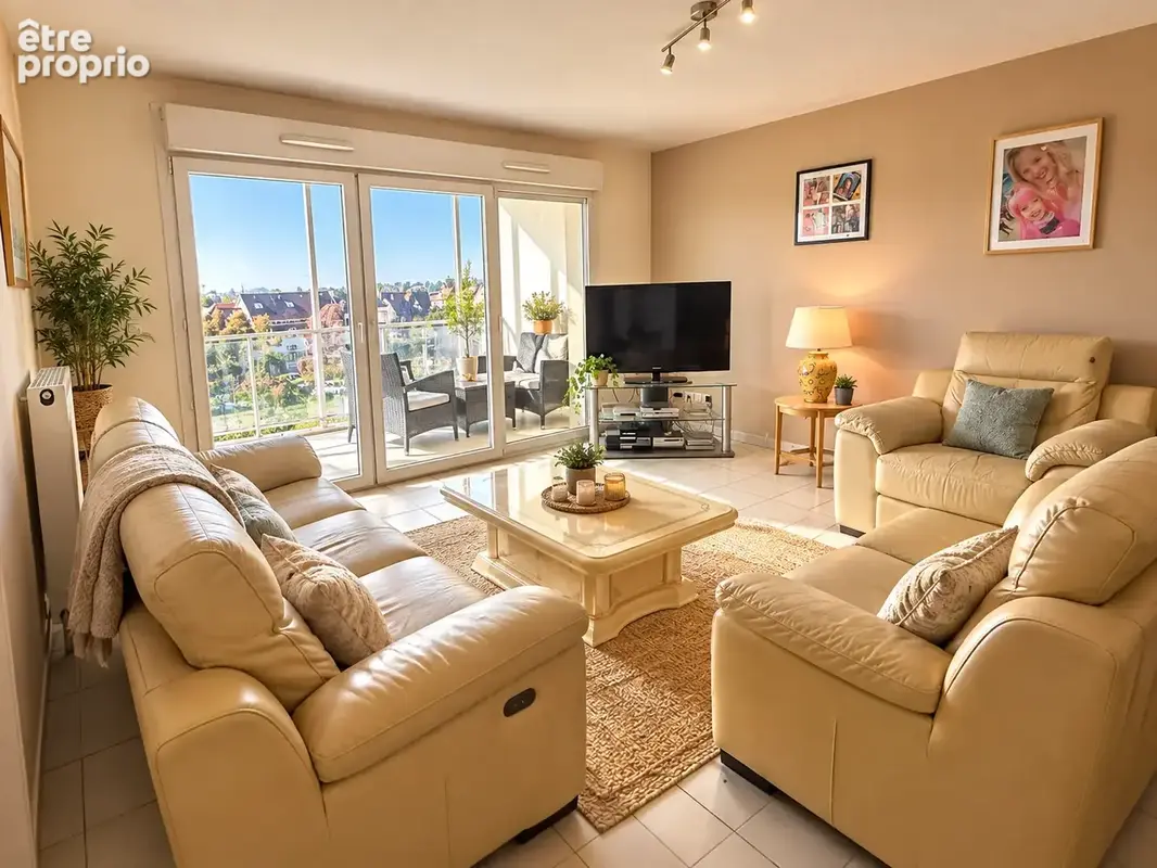 Appartement familial 5 pièces avec terrasse, garage et parking   Ostwald (67540) - photo 2