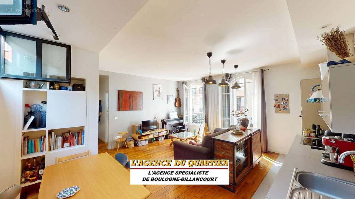 Appartement à BOULOGNE-BILLANCOURT