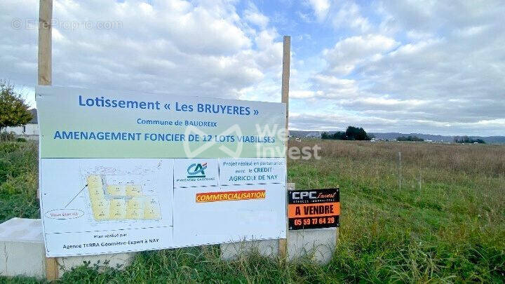 Terrain à BAUDREIX