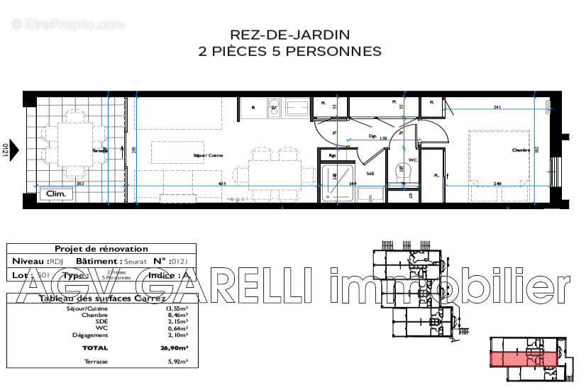 Appartement à CANNES
