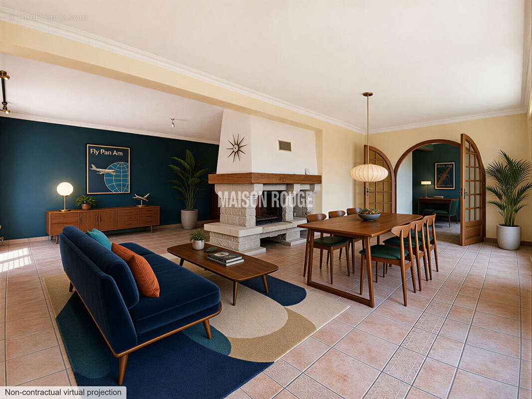 Maison familiale avec vie de plain-pied - Cinq chambres + bureau - Sous-sol complet et vaste terrain à SAINT-DONAN - photo 3