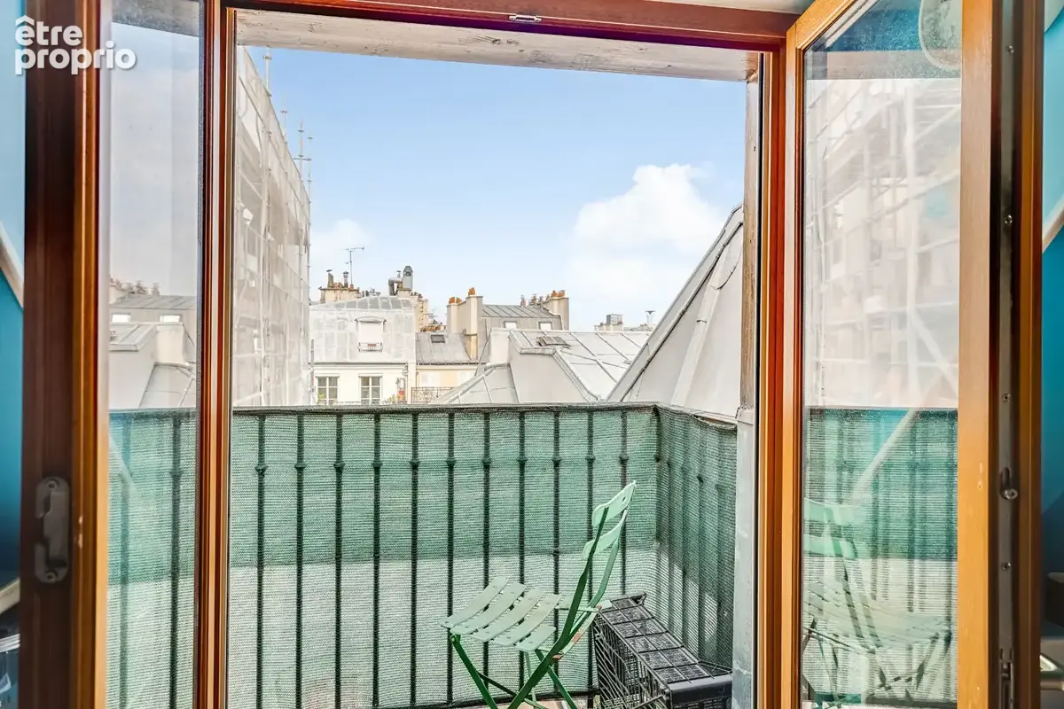 Appartement Paris 1 pièce(s) 16 m2 - photo 2