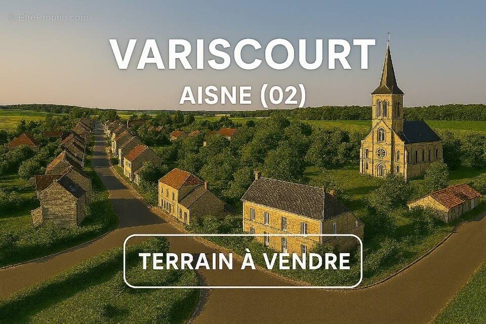 Terrain à VARISCOURT