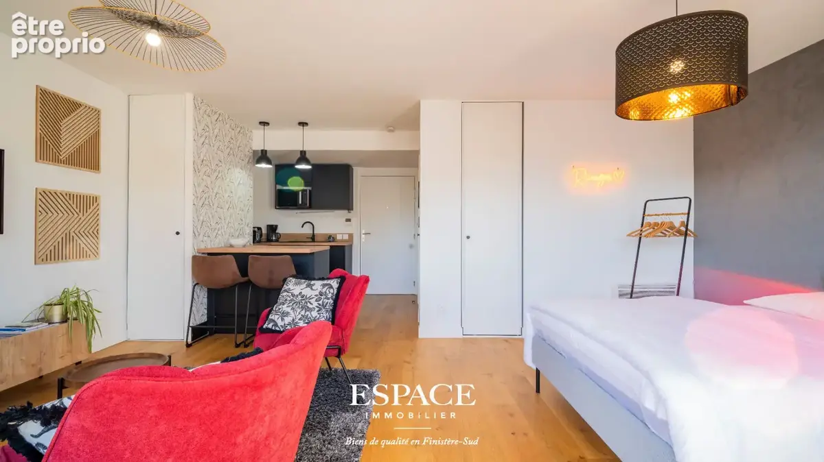 À vendre à Concarneau - Un appartement contemporain à deux pas du centre-ville et de la mer - photo 7