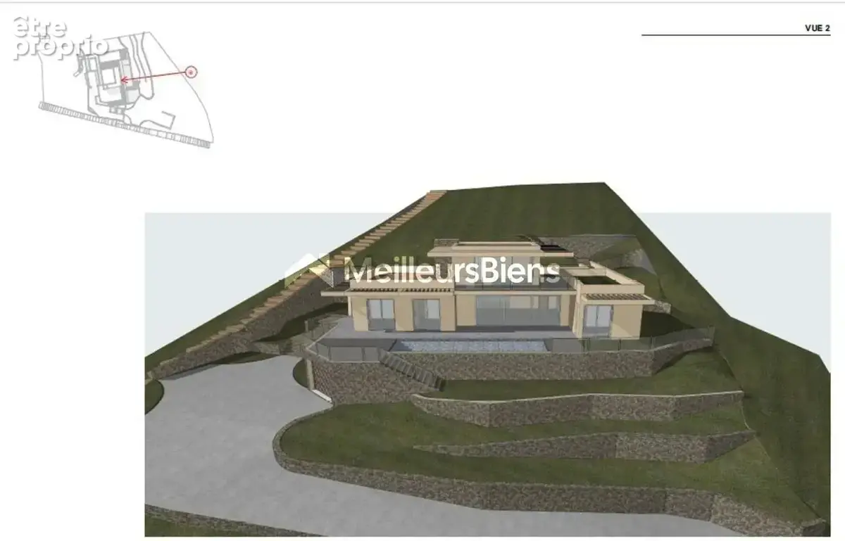 Vue mer - L'Escalet - Ramatuelle - Propriété vendue avec permis de construire accordé - photo 3