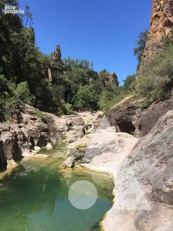 Bastide en pierre sur 1 hectare avec rivière, un lieu unique proche callas - photo 13