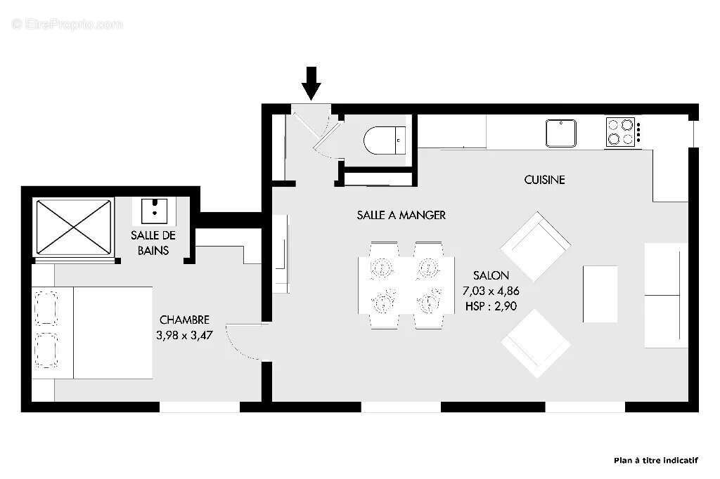 Appartement à PARIS-3E