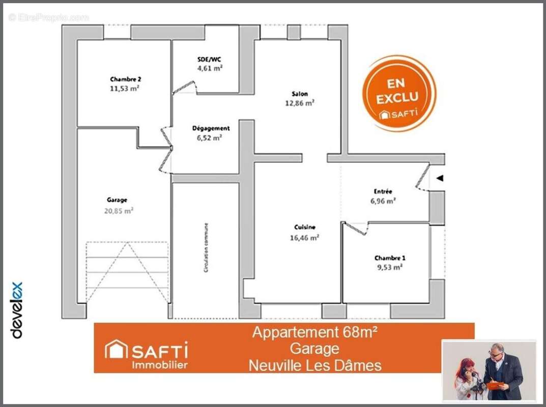 Photo 6 - Appartement à NEUVILLE-LES-DAMES