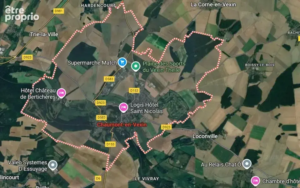 Terrain à FRESNEAUX-MONTCHEVREUIL