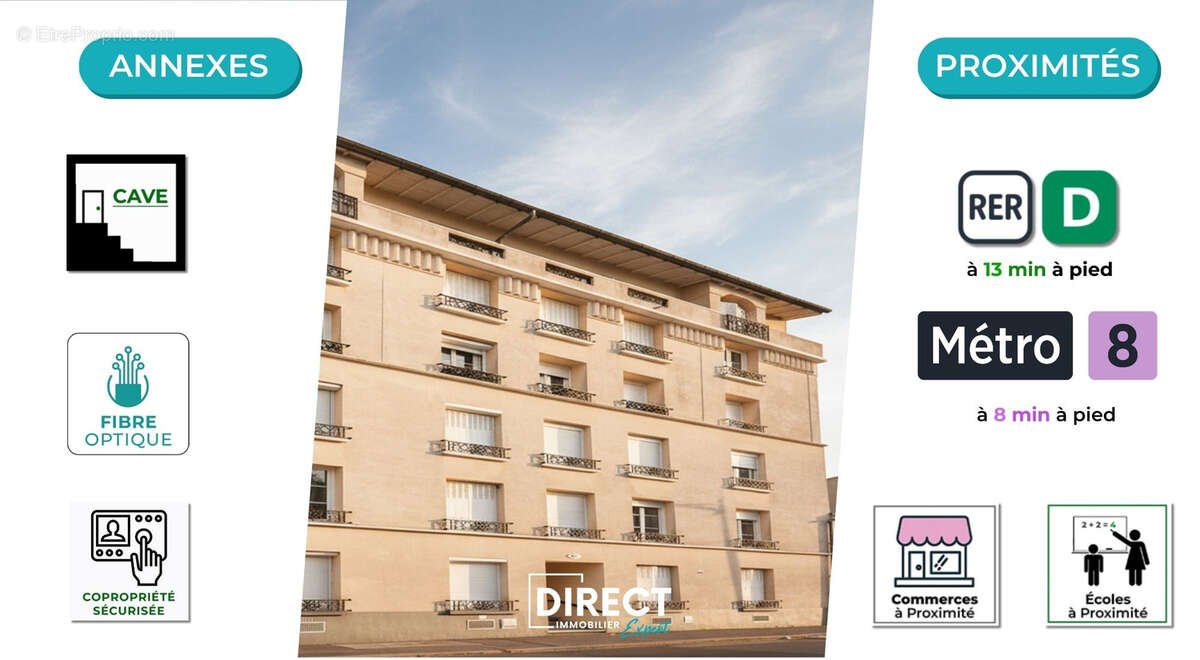 Appartement à MAISONS-ALFORT