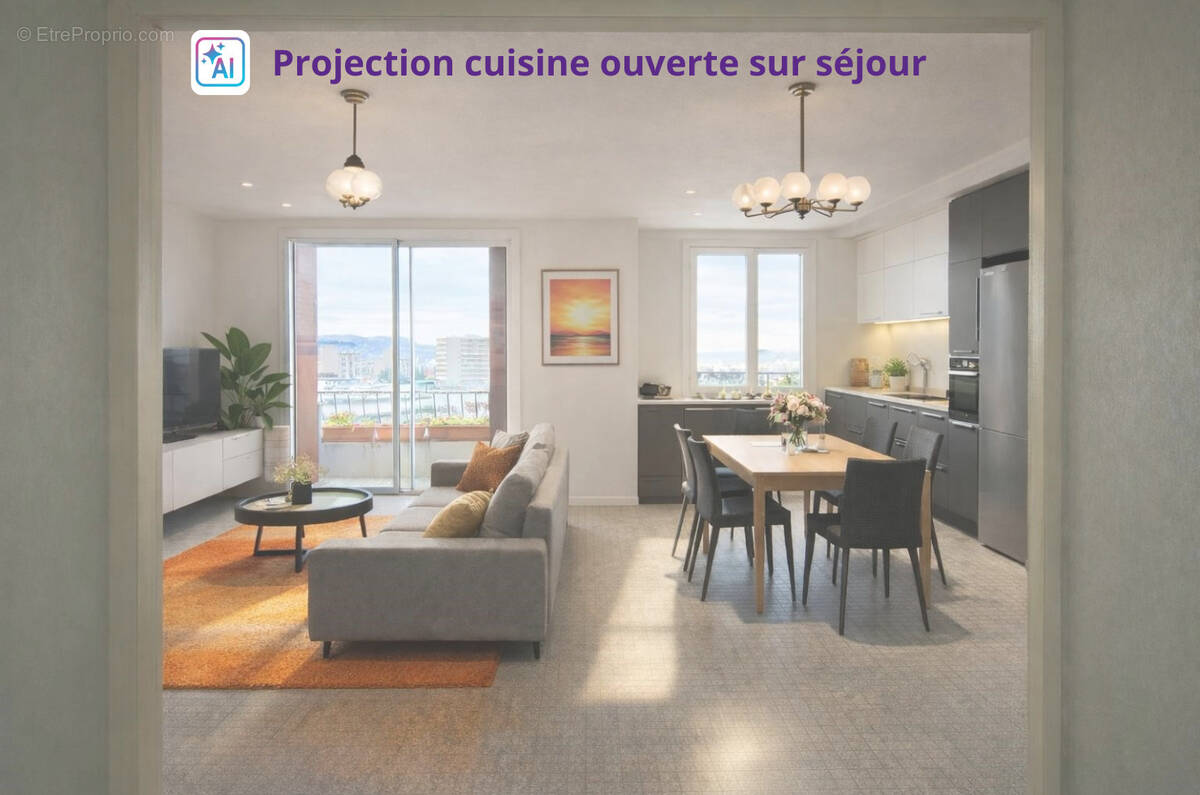 Appartement à MARSEILLE-5E
