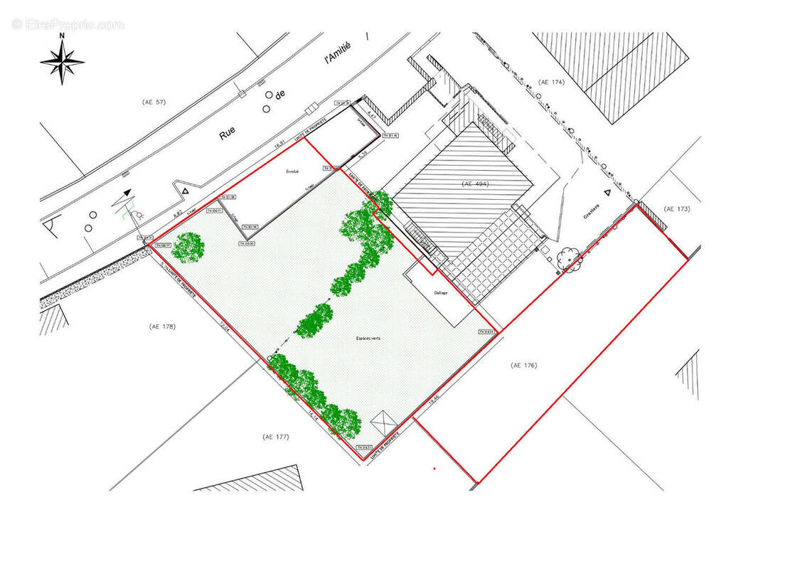 Terrain à ECOLE-VALENTIN