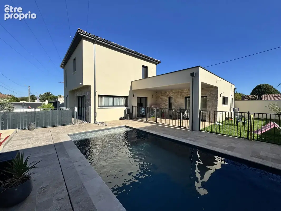 Maison contemporaine   177.58 m2   5 chambres   Piscine   Châteauneuf-sur-Isère - photo 19