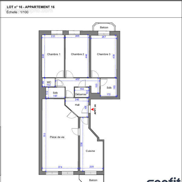 Appartement à LOOS