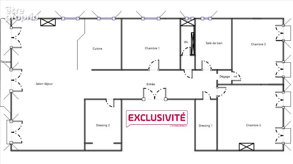 Marseille 6e - Préfecture - Exclusivité - L'exception haussmannienne : 135 m² et grande terrasse plein ciel - photo 3
