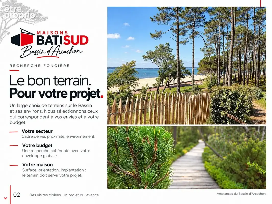 Terrain à bâtir de 585 m² à MIOS (33) - photo 3
