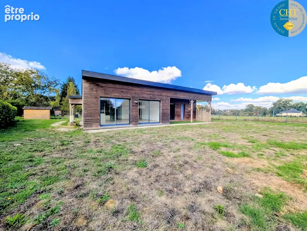 Maison de plain-pied en ossature bois (2017)   4 chambres à guer - bellevue (56380) avec cht immobilier - photo 30