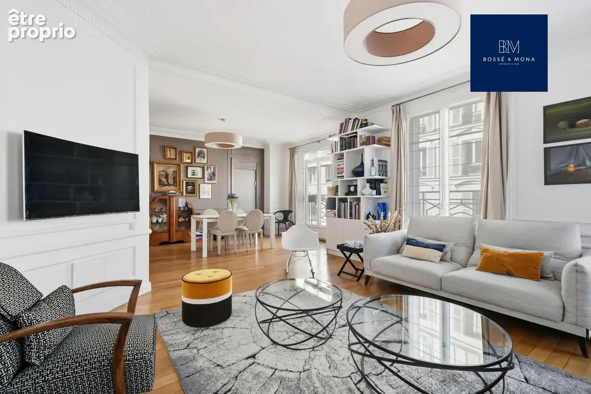 Appartement 3 chambres - très bon état - 300m du Parc Monceau - photo 3