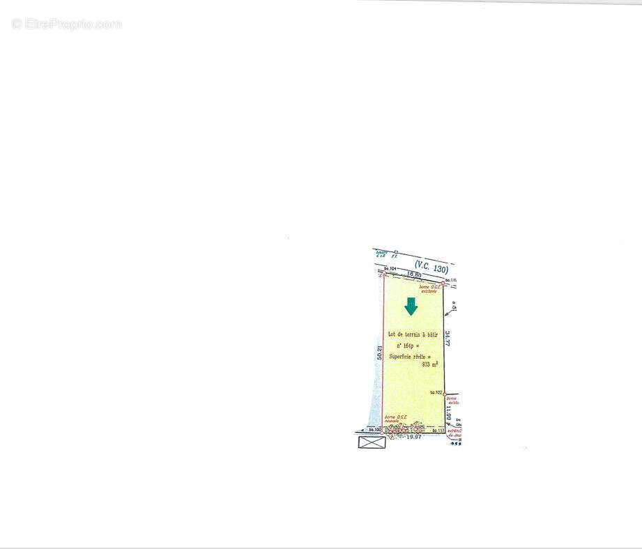 Terrain à MONTCEAU-LES-MINES