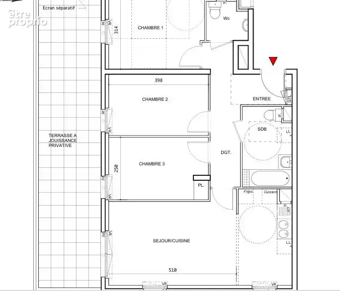 Appartement 4 pièces - photo 4