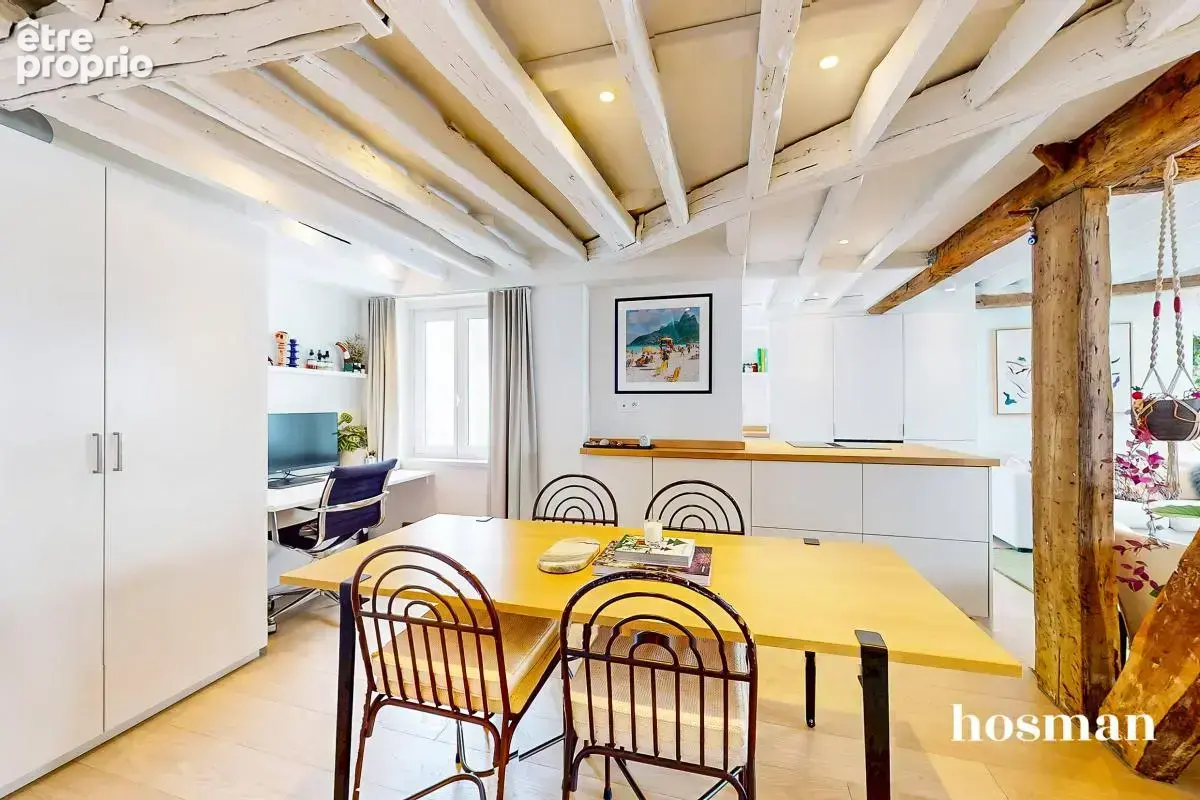 PARIS 20 ème - Rue de Tourtille - Magnifique Loft totalement rénové - photo 5