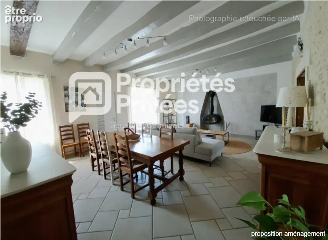 A VENDRE EN EXCLUSIVITÉ 37230 Fondettes, Maison de ville / Appartement 135m², 4/5 chambres, Cour fermée sécurisée, Stationnement - photo 3