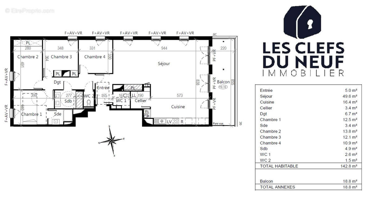 Appartement à TOULOUSE