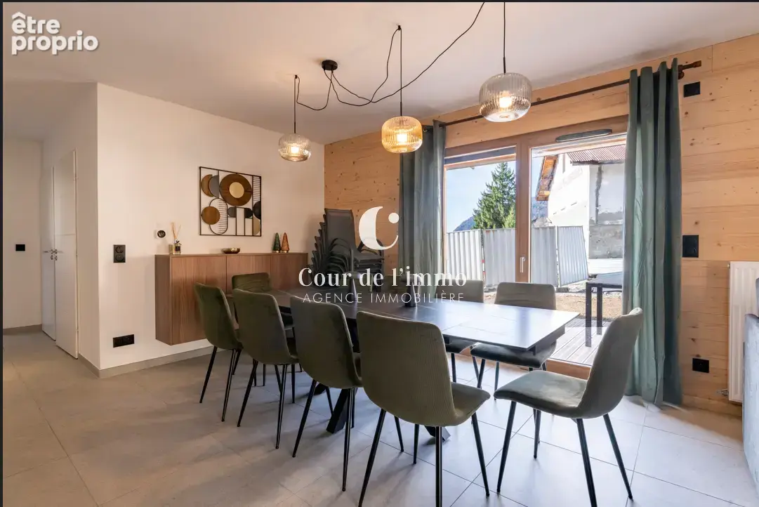 Les gets - appartement rez de jardin 4 chambres - 3 salles de bain meuble a vendre - photo 5