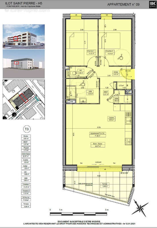 Appartement à PONTARLIER