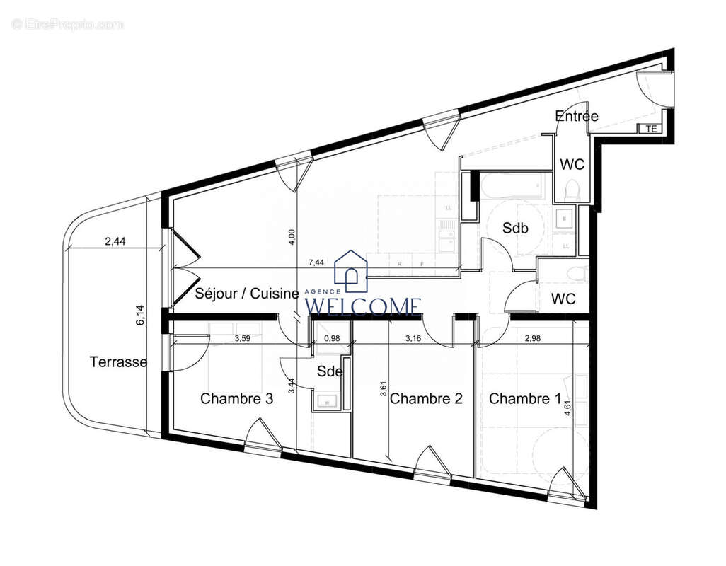 Appartement à MONTPELLIER
