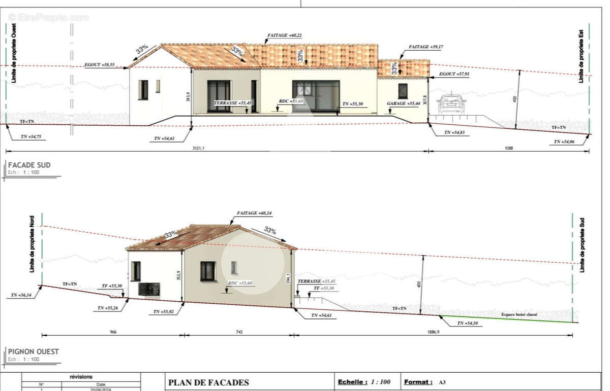 A VENDRE  Terrain constructible  1618m2 à Pourrieres - photo 5