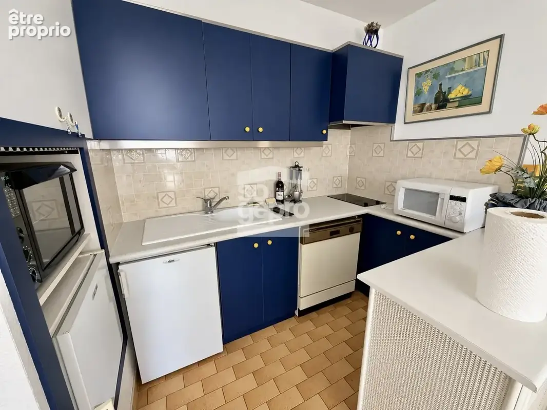 Réf : 2360 - Vente 2 Pièces cabine, avec magnifique vue Port et cellier au Cap d'Agde ! - photo 7