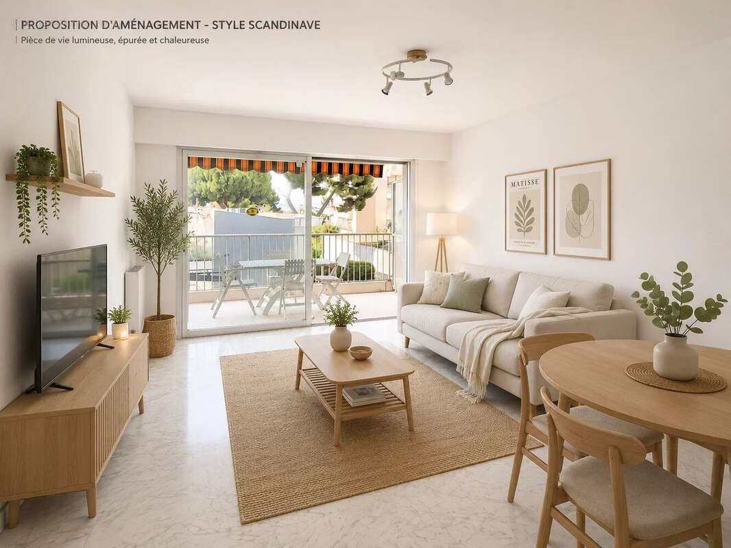 Appartement lumineux 3 pièces avec piscine à Le Port - photo 2