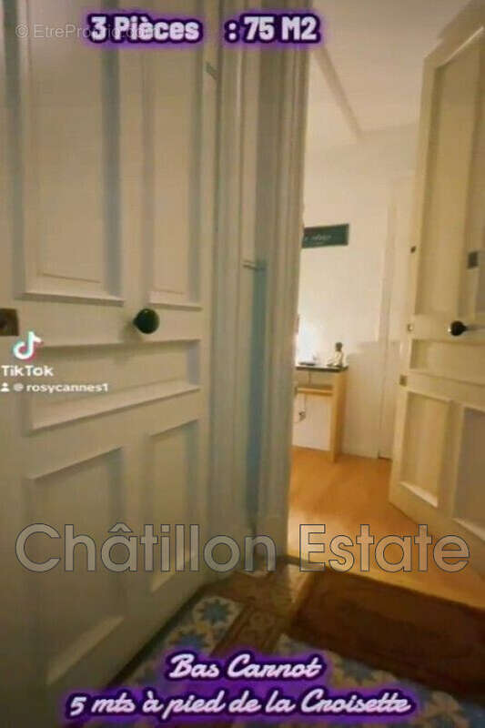 Appartement à CANNES
