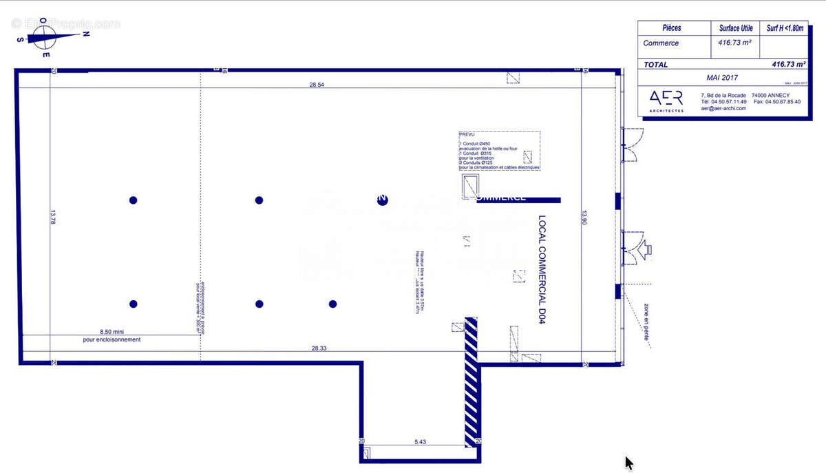 Commerce 416 m² à Rumilly  - photo 3