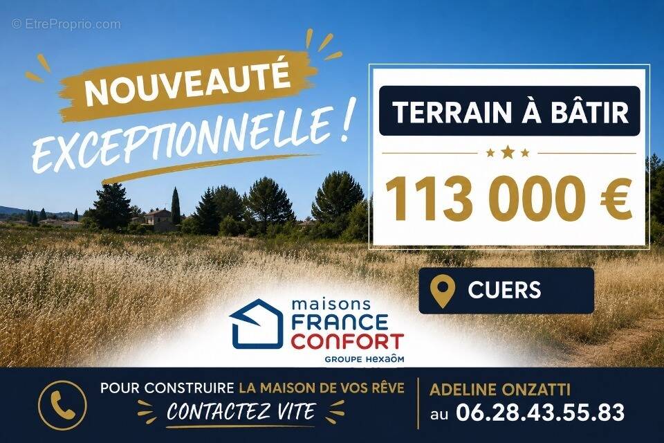 Terrain à CUERS