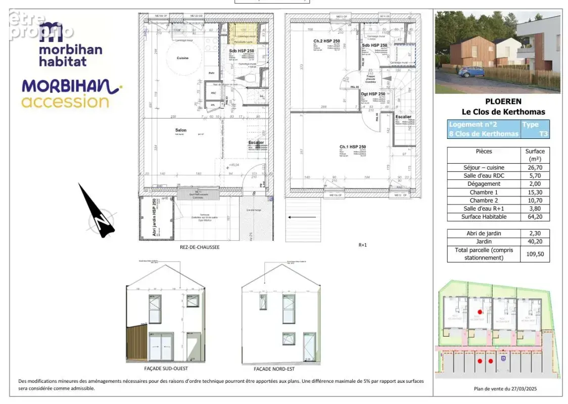 Maisons t3 a vendre - photo 2