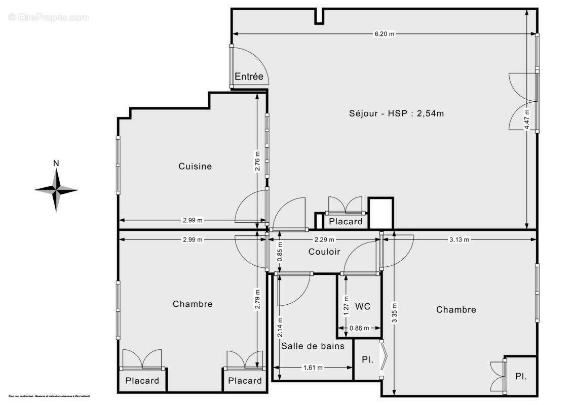 Appartement à PARIS-19E