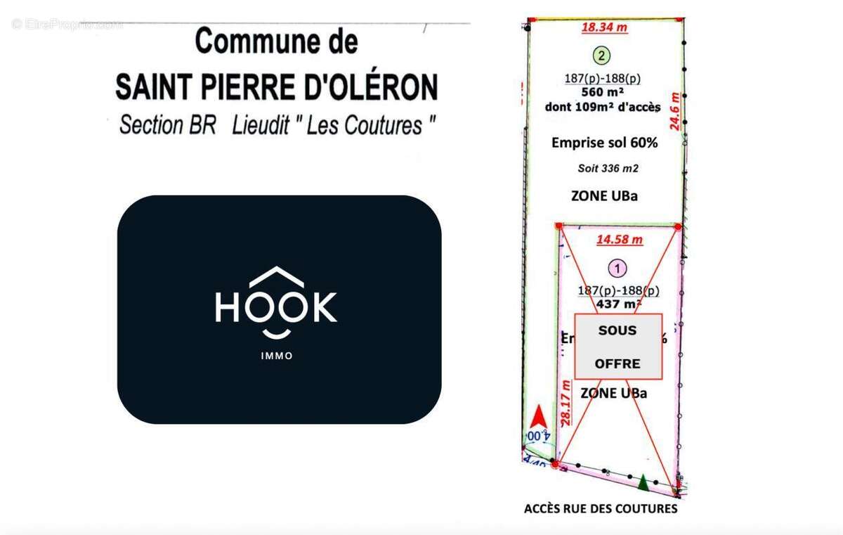 La Cotinière : Terrain de 560 m² au Cœur du Village – Tout à Pied - photo 4