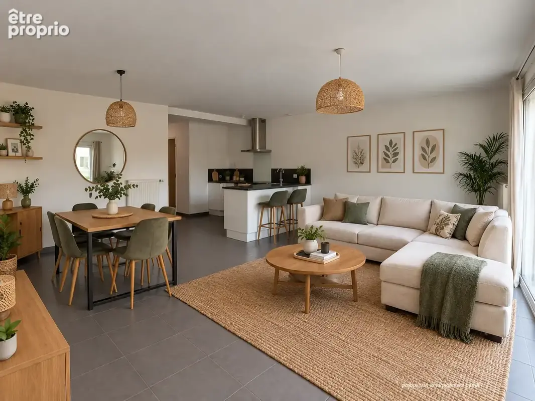 Orvault Petit Chantilly   Appartement T4 récent (2015), DPE C, 3 chambres, garage boxé, tram ligne 3 à pied - photo 6