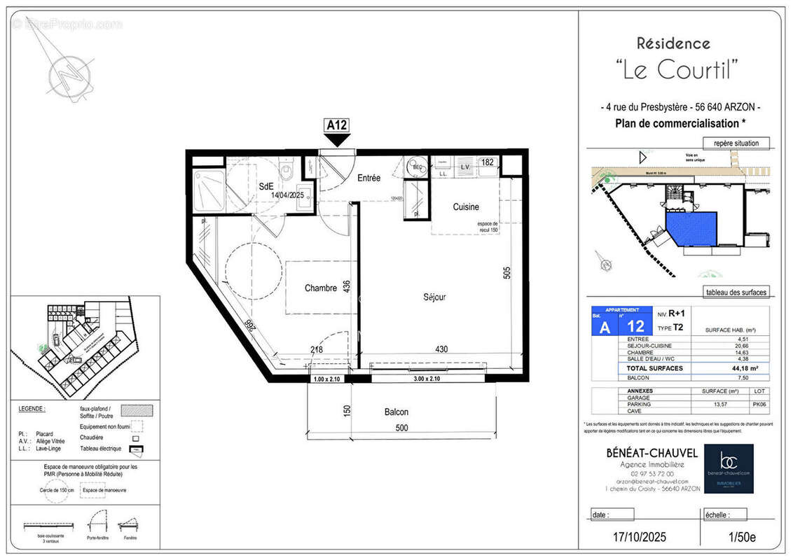 ARZON BOURG, Appartement neuf T2 - photo 4