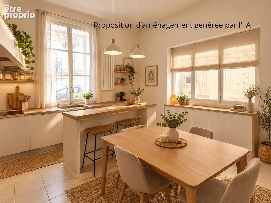 Coeur des ARCEAUX, Mtp centre, T3 de 70m2 (57m2 carrez) - photo 4