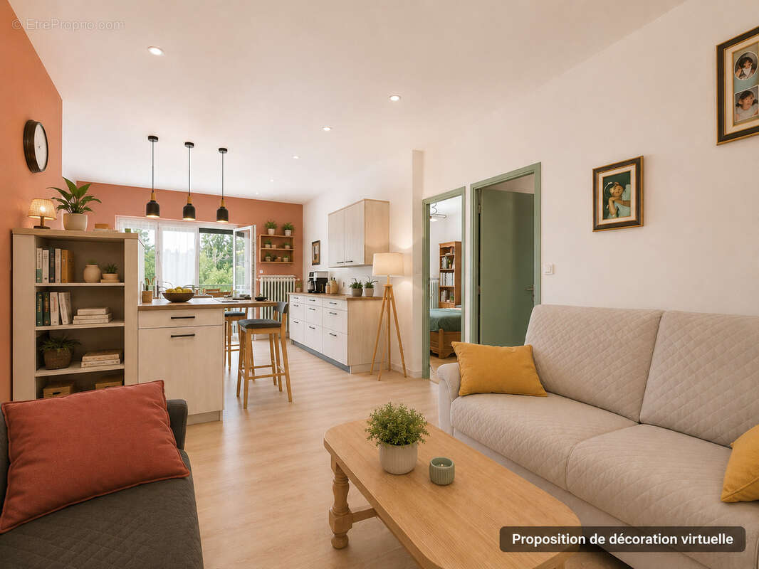 Appartement à NEUVILLE-SUR-SAONE