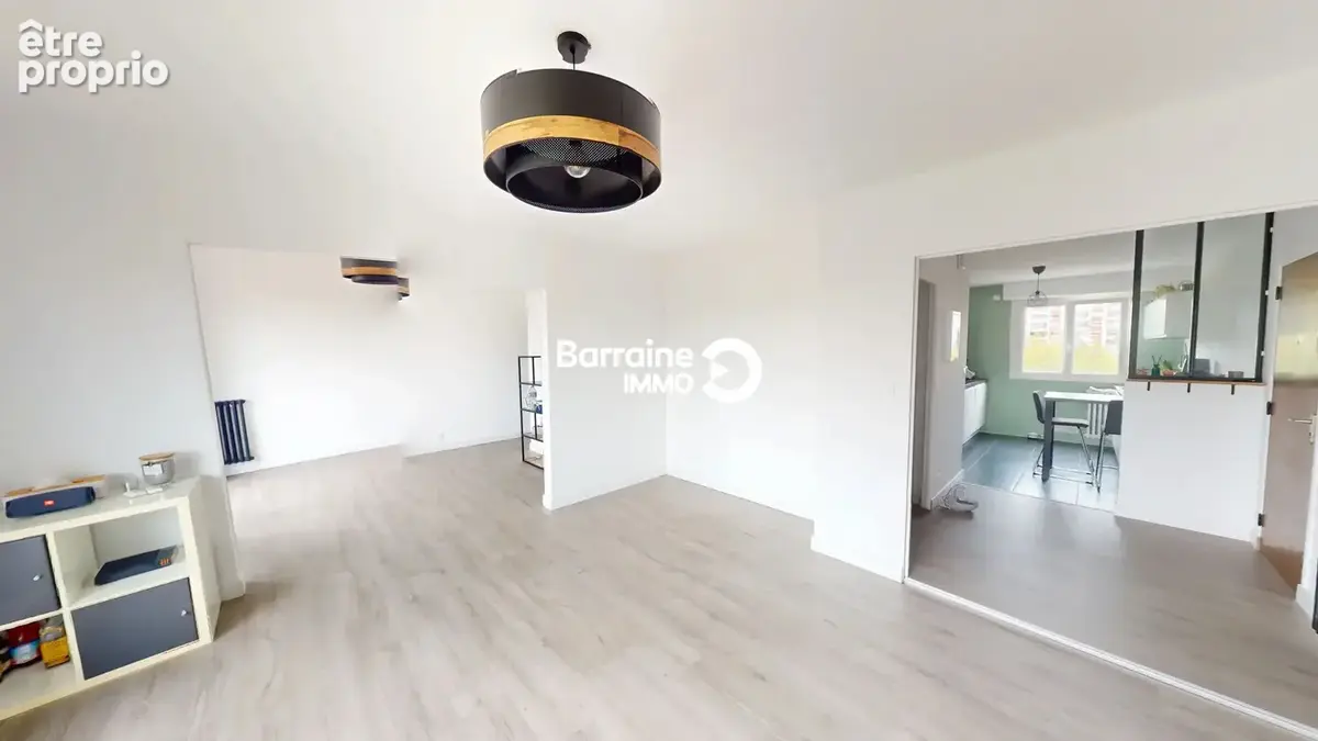 Lorient le rouho - appartement t5 de 95m² en dernier etage avec balcon et garage - photo 9