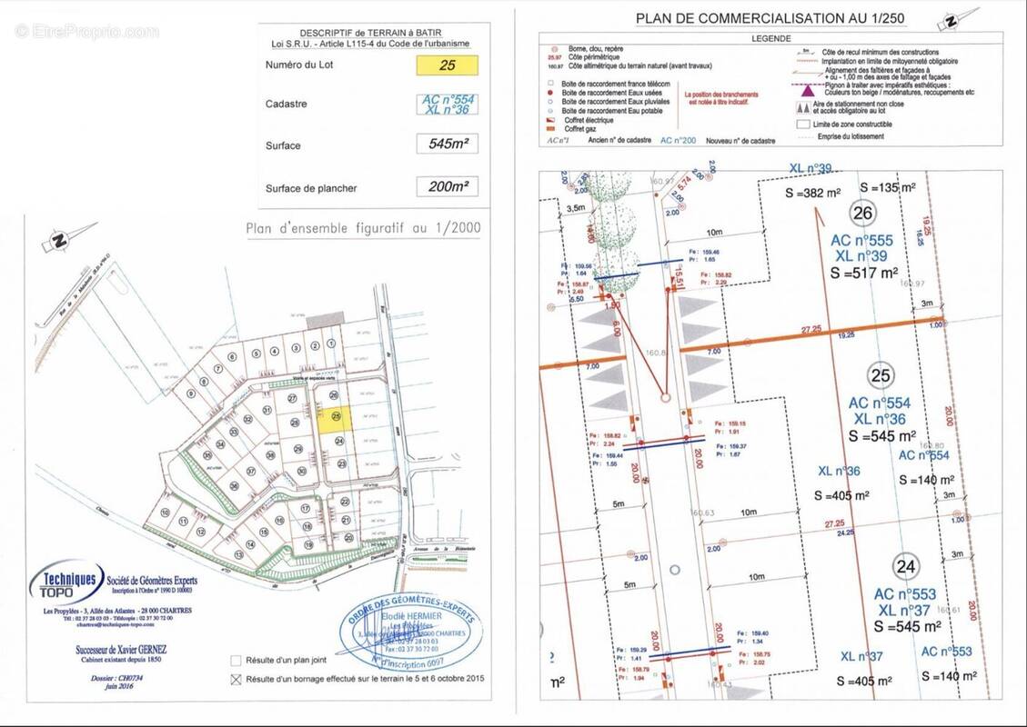 Terrain à ILLIERS-COMBRAY