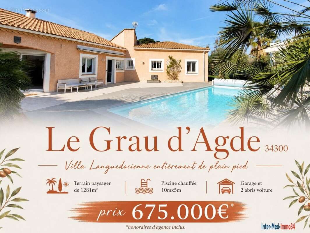 Maison à AGDE