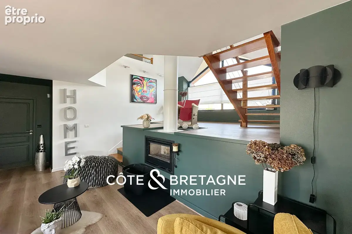 Maison moderne avec piscine à ambon dans le morbihan  réf : 202629 - photo 10