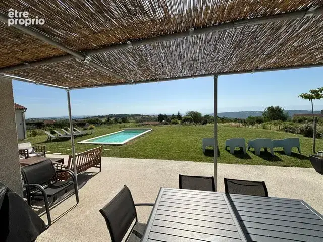 Maison rénovée avec piscine et vue exceptionnelle sur le Vercors et les Alpes   Saint-Jean-de-Muzols - photo 27